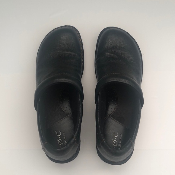 boc Shoes - BOC Leather upper black clogs mules that are super comfortable workwear nursing